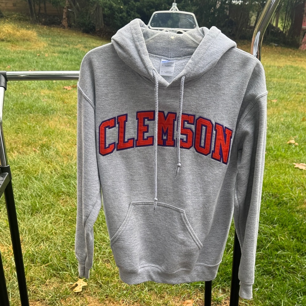 Clemson Grey Hoodie